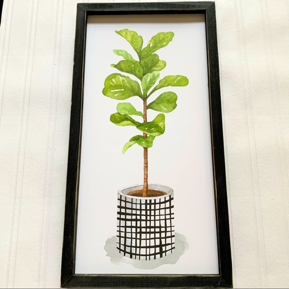 Potted Tree Art Picture - Picture 1 of 3